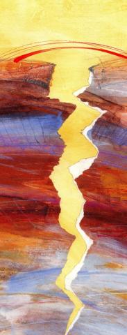 Teil aus einer Grafik von Dorothee Krämer