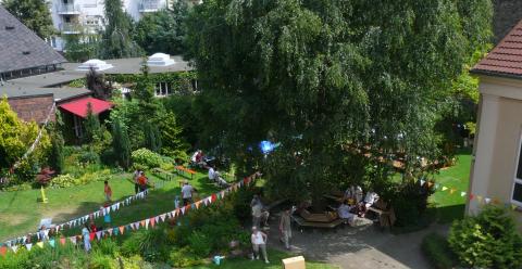 Garten der Friedenskirche